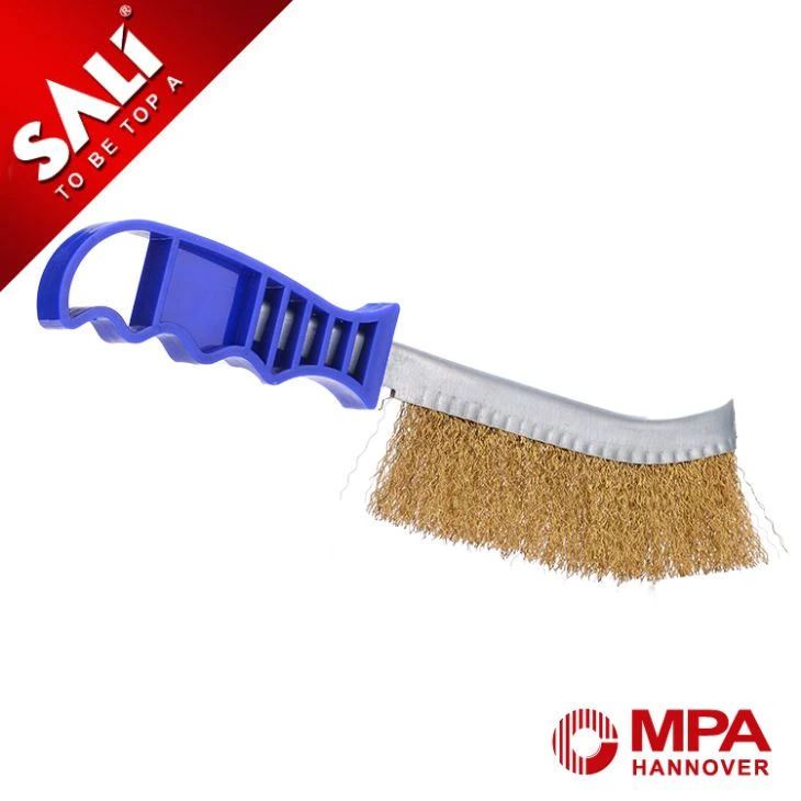 Manual hand Knife Brush Wholesale bbq wire brush supplier