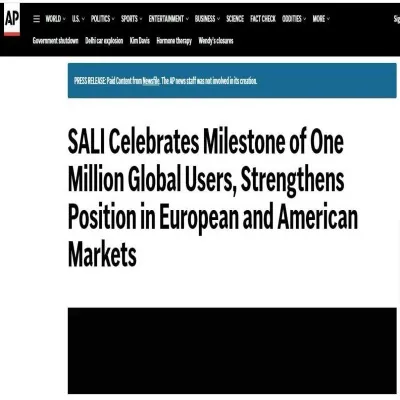 SALI는 AP 및 기타 국제 언론 매체에서 다루었습니다.